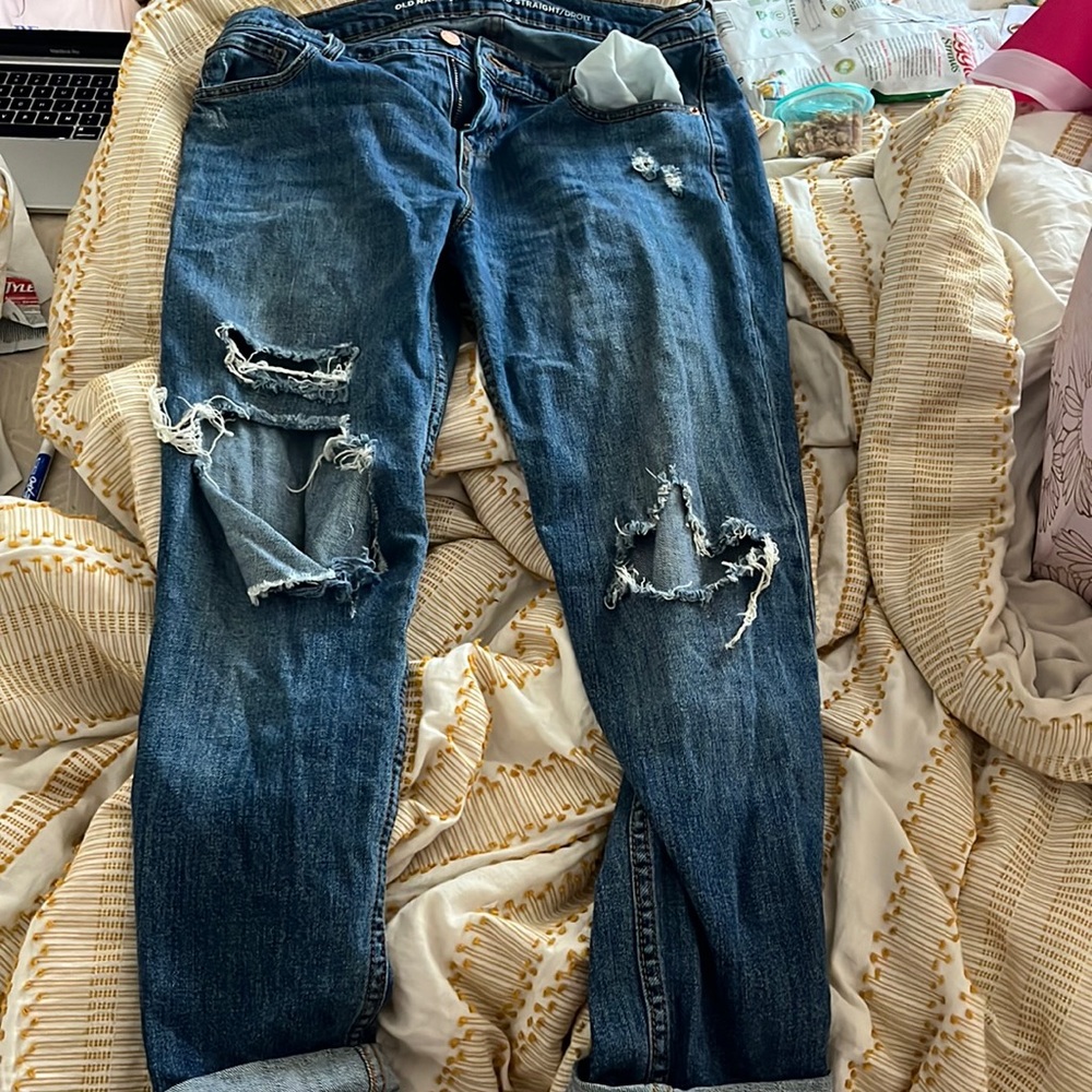 Old Navy Boyfriend Straight Jeans